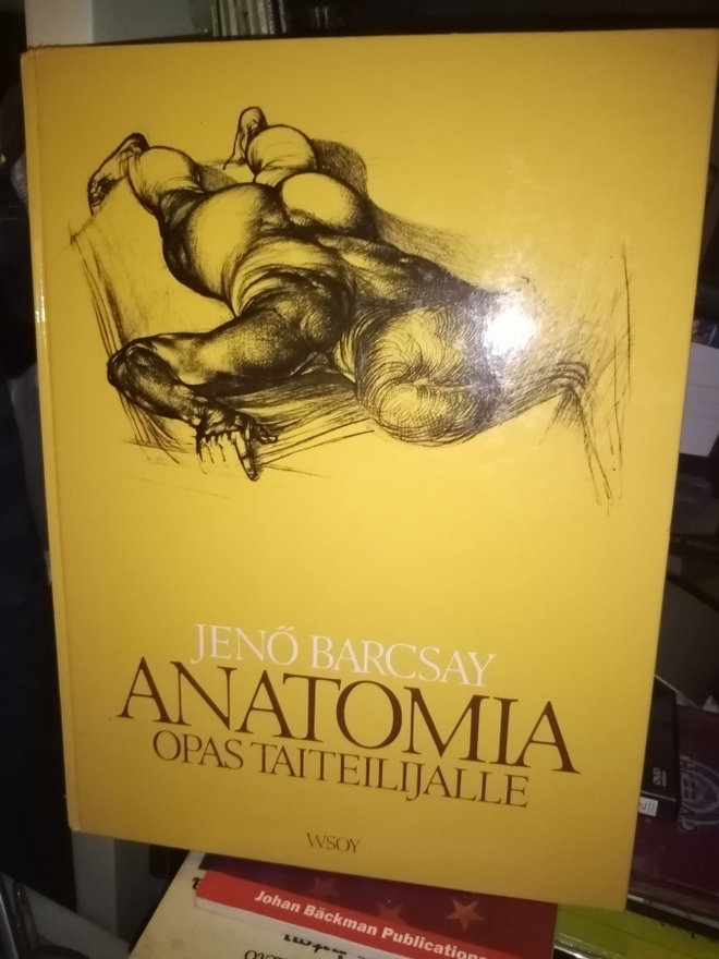 Barcsay :  ANATOMIA OPAS TAITEILIJALLE ( SIS POSTIKULU)