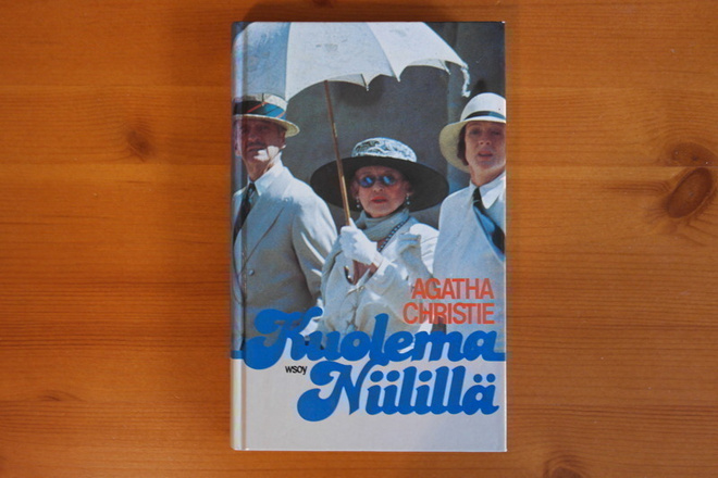 Agatha Christie:Kuolema Niilillä.2.P.1978.Sid.Kuvakansi.Hyvä