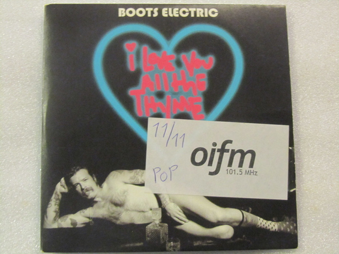 Boots Electric • I Love You All The Thyme PROMO CD-Single