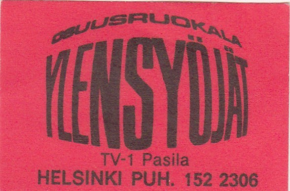Helsinki, Ylensyöjät TV-1 Pasila    b354