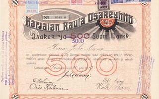 OKK 1919 Karjalan Rauta Oy, Sortavala