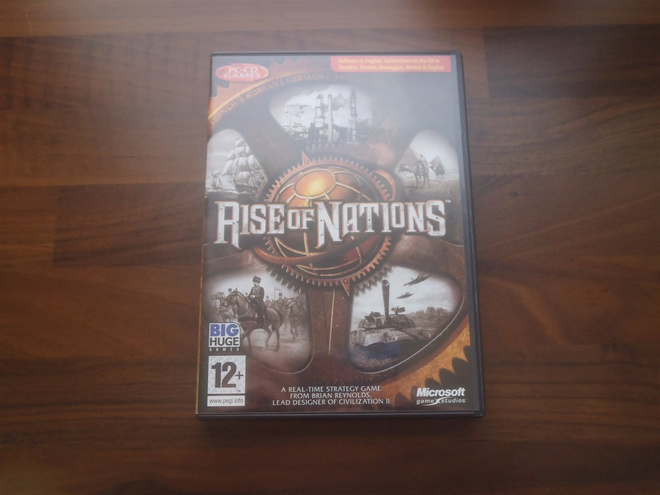 RISE OF NATIONS - PC-CD GAMES ( PC-peli )