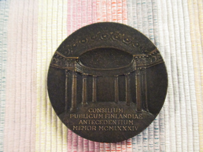 Consilium Publicum Finlandiae mitali./Toivo Jaatinen 1984.