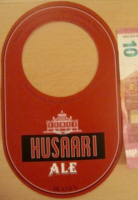 VANHA Mainos Palautuslappu Husaari Ale Olut Lappeenranta