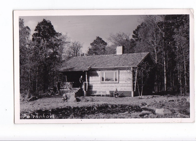 VANHA Valokuva Turku Ruissalo Päivänhovi 1950-l