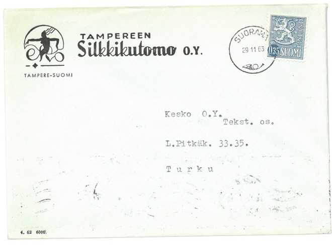 Firmakuori Tampereen Silkkikutomo O.Y.