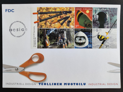 1999 FDC Suomalainen muotoilu