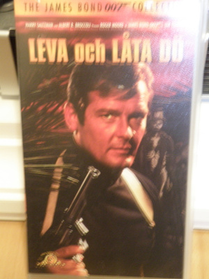 James Bond - Live and Let Die VHS
