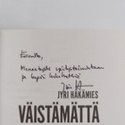 Jyri Häkämies : Väistämättä (signeerattu, tekijän omiste) - pikkukuva 3