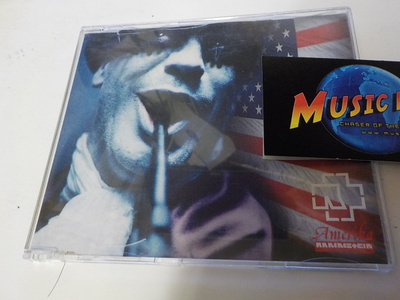 RAMMSTEIN - AMERIKA M-/M- SAKSA 2004 PAINOS CD SINGLE