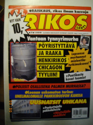 rIKOSLEHTI nRO 7/1999