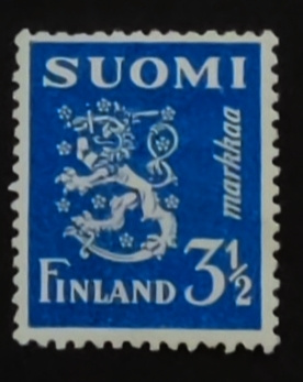 M1930 Sininen Leijona 3,5 mk *