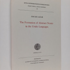 Oscar Lazar : The formation of abstract nouns in the Ural... - pikkukuva 1