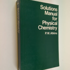 Peter William Atkins : Solutions manual for physical chem... - pikkukuva 1