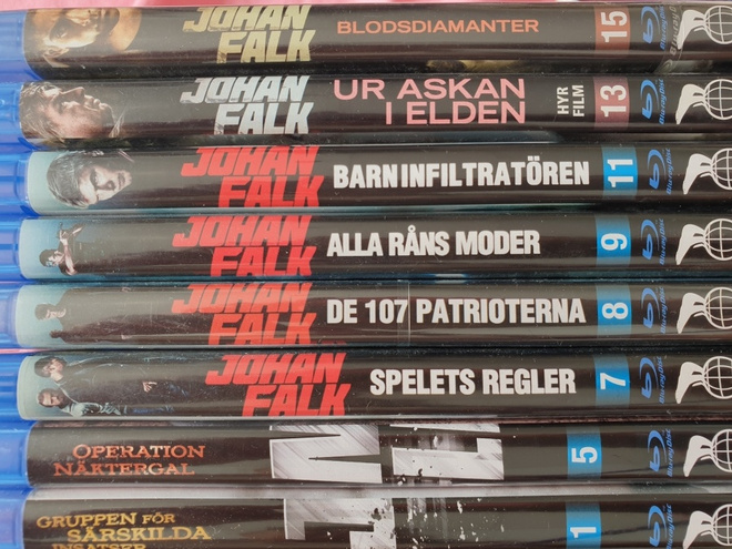 JOHAN FALK KOKOELMA 8 KPL BLU-RAY