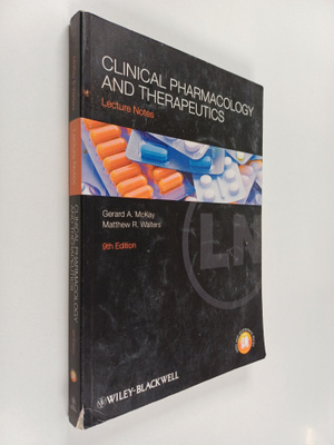 Gerard A. McKay ym. : Lecture Notes - Clinical Pharmacolo...