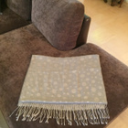 Made in italy beige pallo kuvioinen huivi - pikkukuva 5