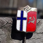 Veljekset Sundqvist leimalla Emalinen merkki. Halkaisija - 1 - pikkukuva 2