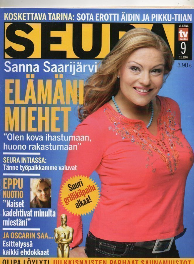 Seura n:o 9 2006  Sanna Saarijärvi.  Eppu Nuotio.