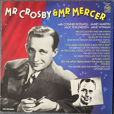 LP Bing Crosby - Mr. Crosby & Mr. Mercer (1982)