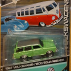 VW 1600 TL Squareback Wagon 3 door Green 1967 Maisto Design - pikkukuva 2