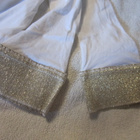 Valkoiset ohuet caprimittaiset Leggingsit koko n. 140 - 150 - pikkukuva 3