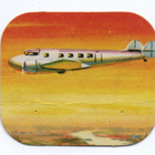 Kahvilappu RENGAS-Kahvia LOCKHEED ELECTRA ( USA) - pikkukuva 1
