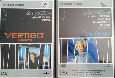 Vertigo - Punainen Kyynel +The Birds - DVD