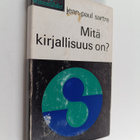Jean-Paul Sartre : Mitä kirjallisuus on? - pikkukuva 1
