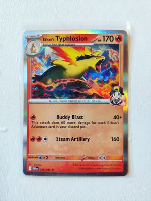 Ethan's Typhlosion Holo Rare
