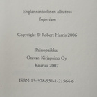 Robert Harris - Rooma I: Imperium (sid.) - pikkukuva 2