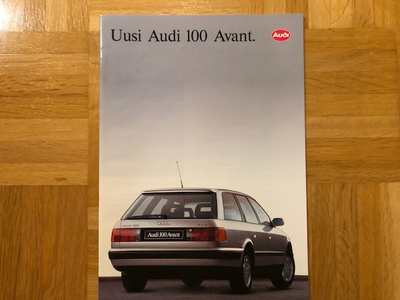 Esite Audi 100 Avant C4 vuodelta 1991 / 1992