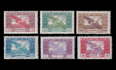 Unkari 383-8 * Lentoposti (1924)
