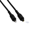 PLAY ON optinen PS2 Toslink audiokaapeli, musta, 1m *UUSI* - pikkukuva 2