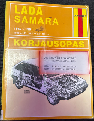 Alfamer S36 Lada Samara 1987 - 1991 korjausopas