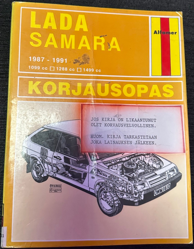 Alfamer S36 Lada Samara 1987 - 1991 korjausopas