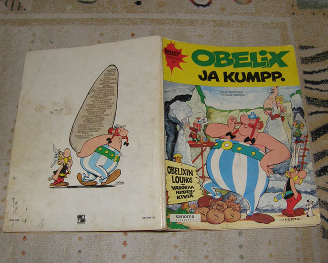 Asterix - Obelix ja kumpp. - 1.painos 1977