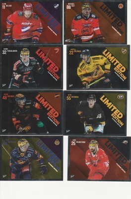 2022/23 Cardset Limited series 2 kortit 3e kpl