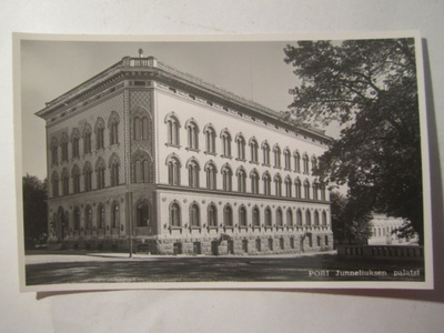 VANHA Postikortti Pori 1950-l Alkup.Mallikappale