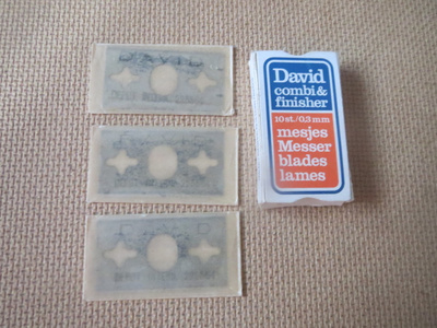 Kolme vintage David partakoneenterää