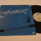 Fantasy - I Got Your Number 12" *1984 ELECTRO SOUL FUNK* - pikkukuva 1