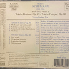 Schumann: Piano Trios vol. 1 & 2 - 2cd - pikkukuva 2