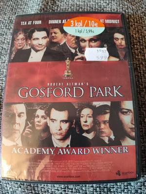 Gosford Park UUSI Robert Altman