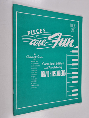 David Hirschberg : Pieces are Fun, Book 1
