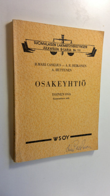 Ilmari Caselius : Osakeyhtiö 2:1
