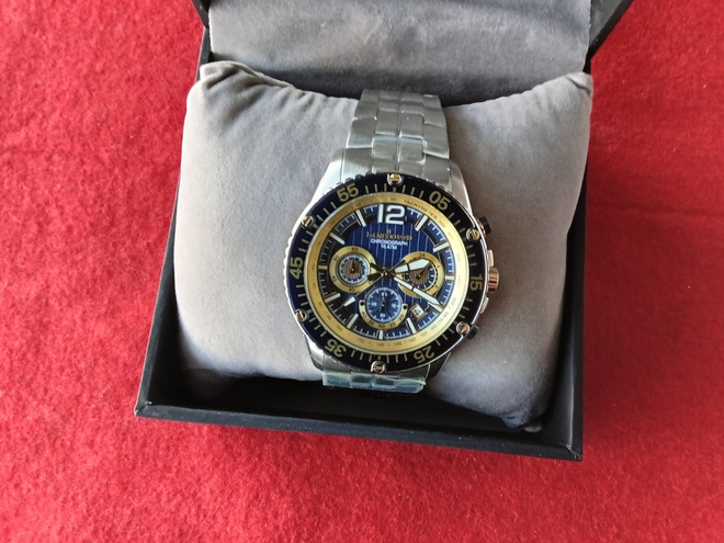 RANNEKELLO  LANSCOTTE. CHRONOGRAPH. 10 ATM  KÄYTTÄMÄTÖN KOT.