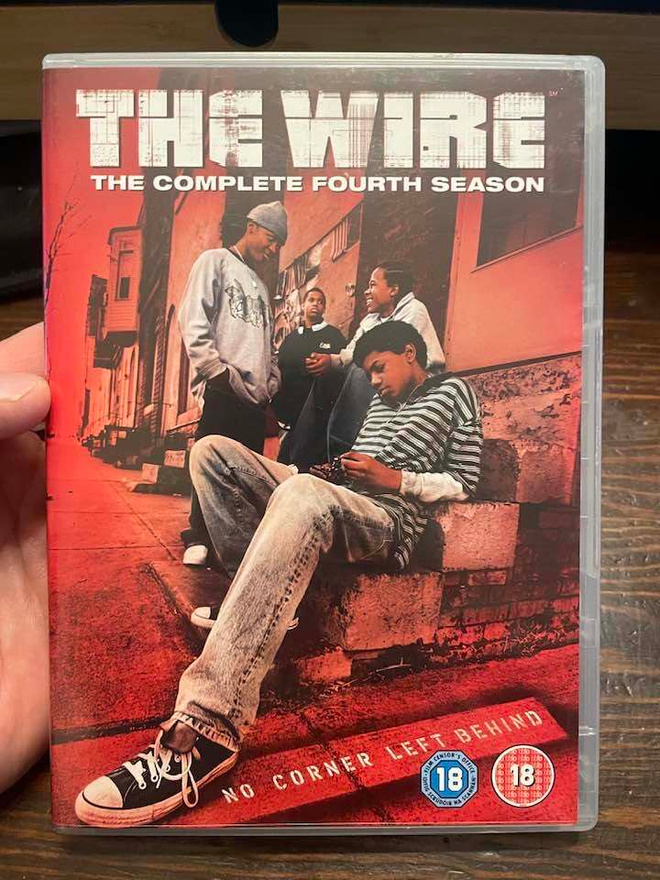 The Wire - Complete fourth season (5-dvd, FIN txt, HBO)