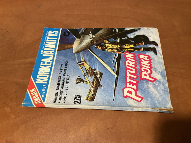 ILMOJEN KORKEAJÄNNITYS 8/1975 HYVÄ