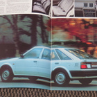 1986 Nissan Bluebird esite - 24 sivua - KUIN UUSI - pikkukuva 2