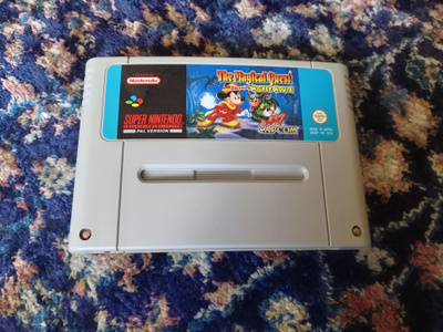 SNES the magical quest starring mickey mouse SCN L
